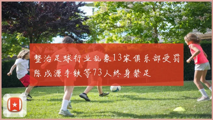 整治足球行业乱象13家俱乐部受罚陈戌源李铁等73人终身禁足